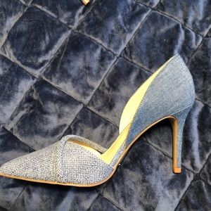 Blue denim by a Vince Camuto.